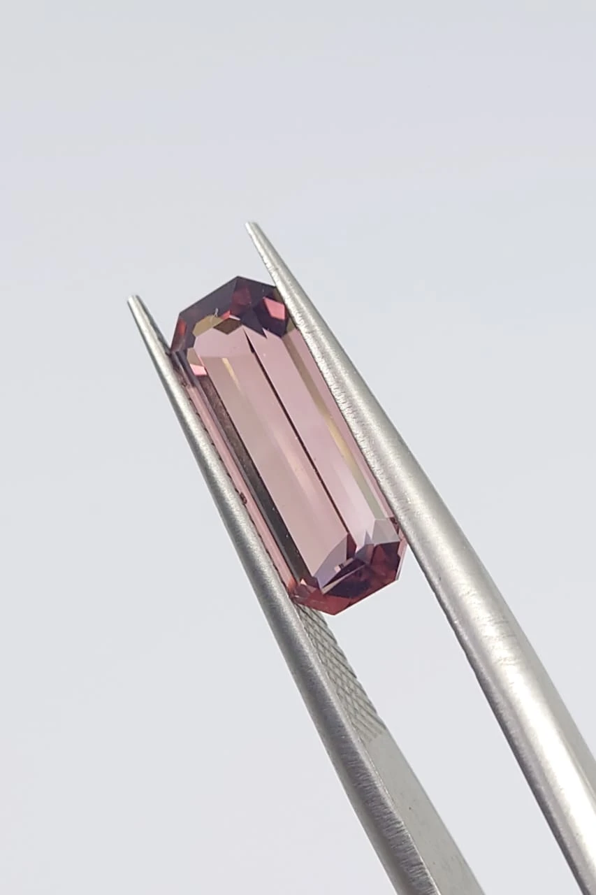 2.12ct Natural Tourmaline Emerald Cut Loose Gemstone From Afghanistan — view 2
